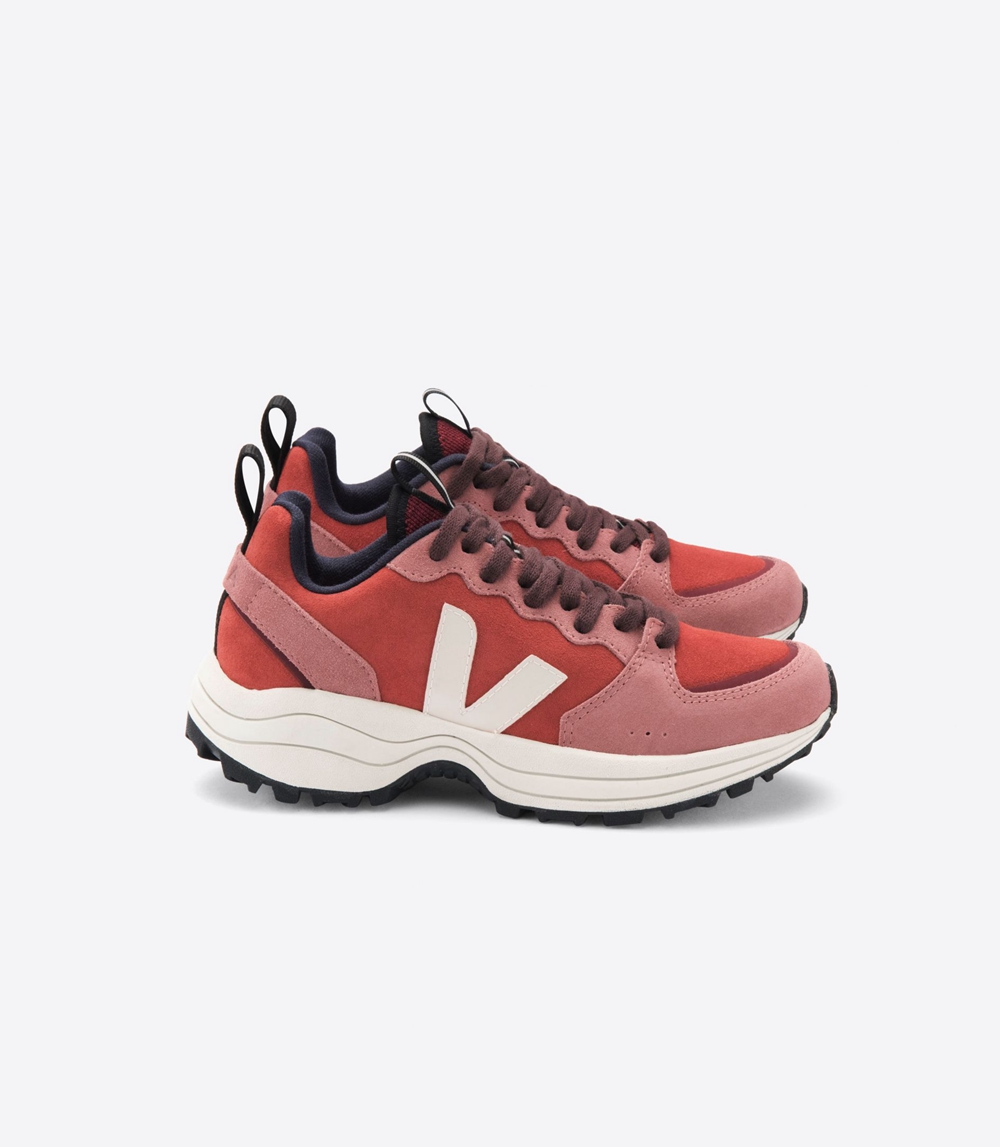 Veja Running Shoes Discount Online Sale - Veja Venturi Suede Womens Red